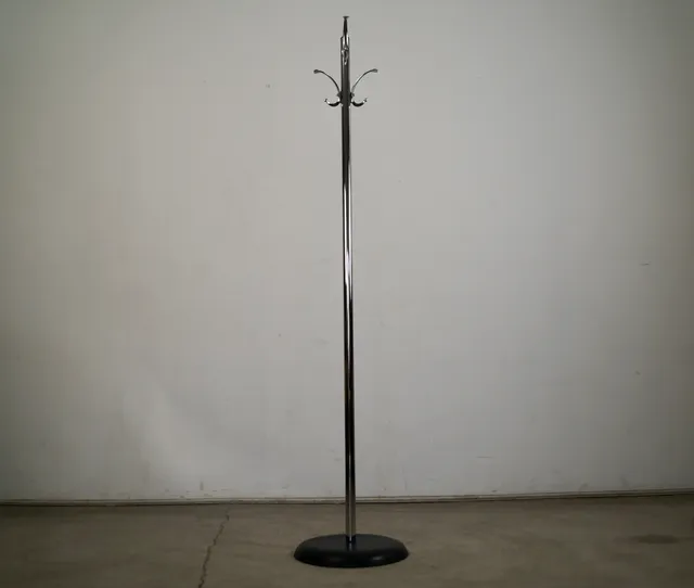 1970’s Art Deco Chrome Coat Rack
