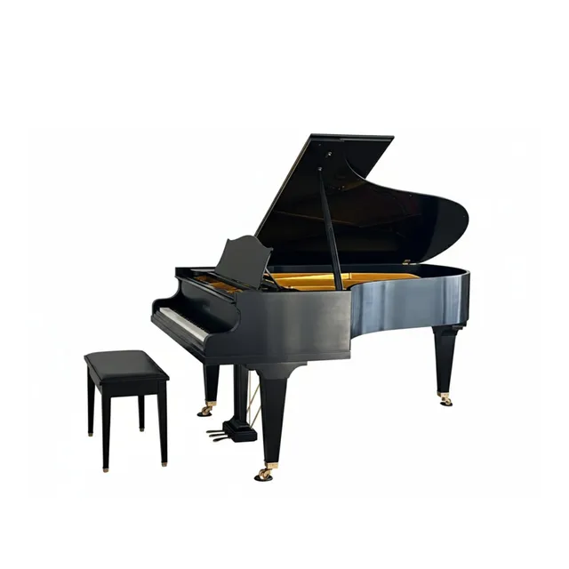 Impeccable Bechstein Model B Satin Black Grand Piano