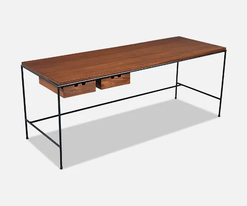 Paul McCobb "Planner Group" Iron Desk / Table for Winchendon Furniture