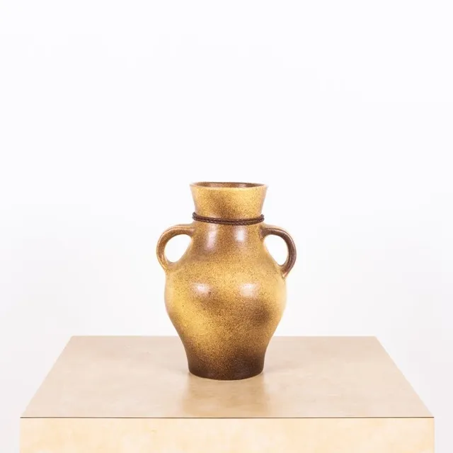 Important French 60's Glazed Ceramic Vase by Max Idlas