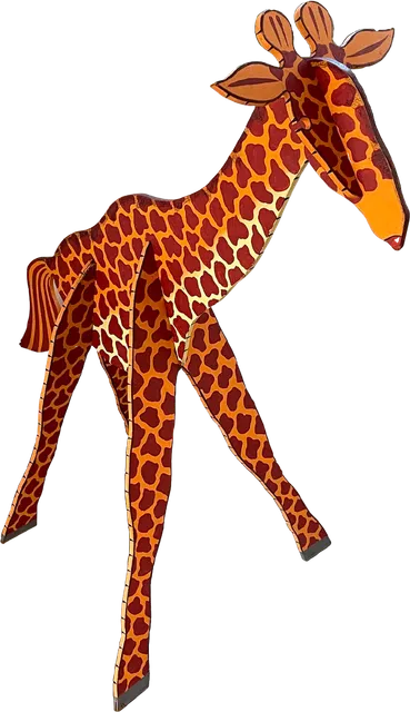 Giraffe Toy Store Display