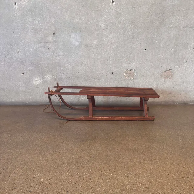 Rustic Vintage Sled