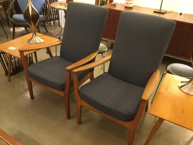 Parker Knoll pair of armchairs