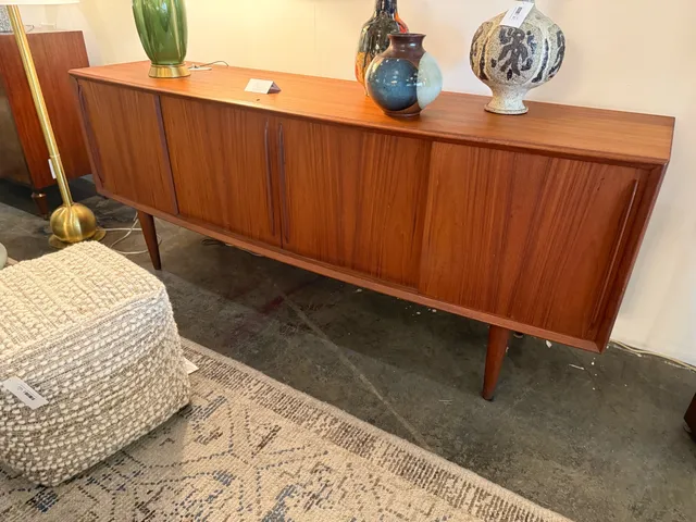 Vintage Danish Teak Credenza Hans Peter Hensen