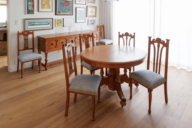 The Windward Table | Antique Oak Extension Dining Table