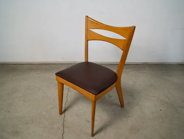 1950’s Mid-Century Modern Heywood Wakefield Cat’s Eye M1553 Dining Chair