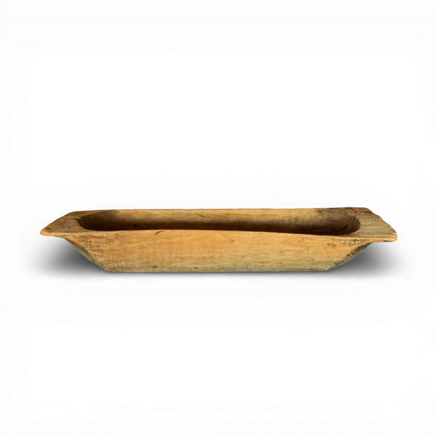 Large Antique Dough Bowl
