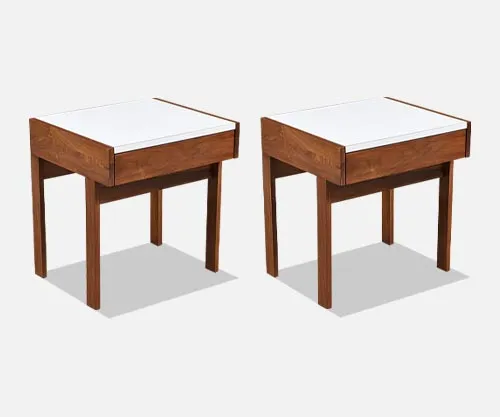 Californian Modern Night Stands by Martin Borenstein for Brown Saltman