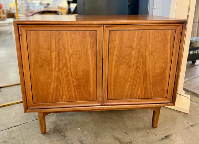 Vintage Kip Steward For Drexel 2 Door Cabinet
