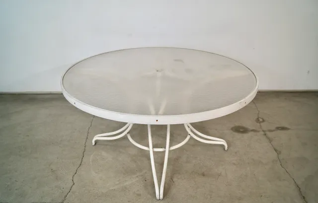 Vintage 1970’s Midcentury Modern Patio Dining Table
