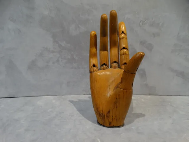 Wooden Articulated Display Hand