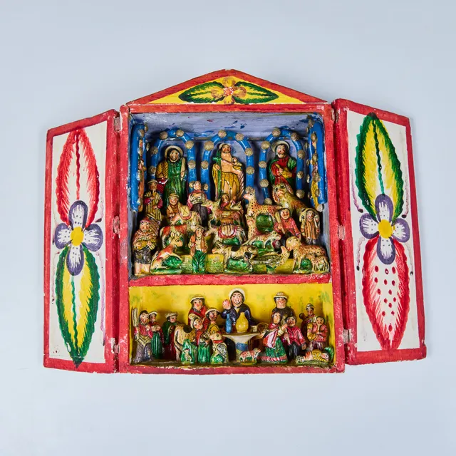 Peruvian Retablo from the Evelyn Ackerman Estate