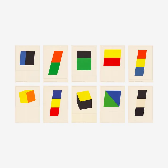 Sample portfolio (ten works), 1970