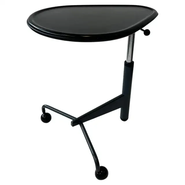 Rare Adjustable Cassina 'Kick' Side Table by Toshiyuki Kita
