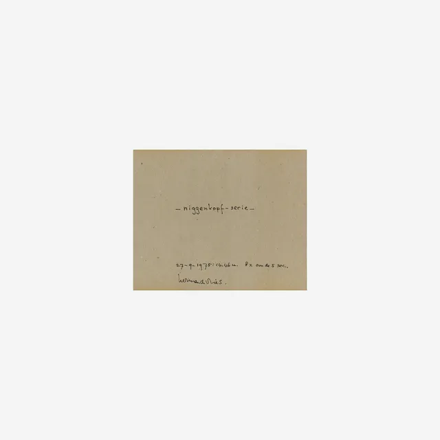 niggenkopf-serie, 1975