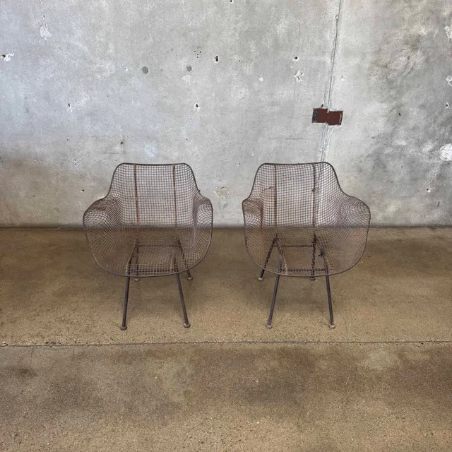 Pair of Vintage Russell Woodard Style Chairs