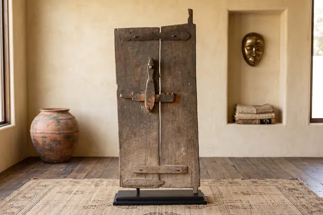 Ancestral Guardian 19th Century Bamana Door