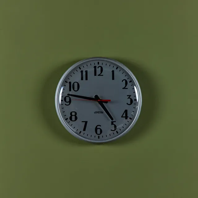 Standard Electric School Clock - 11