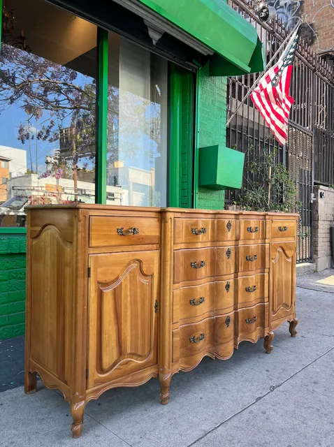 Wigging Out | Vintage Louis XV-style Sideboard by Union National Furniture Co.
