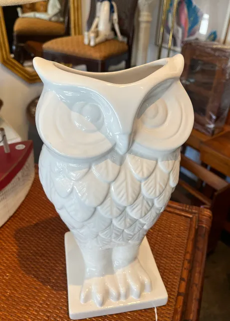 Who's Who | 1990s Ceramic Owl Vase