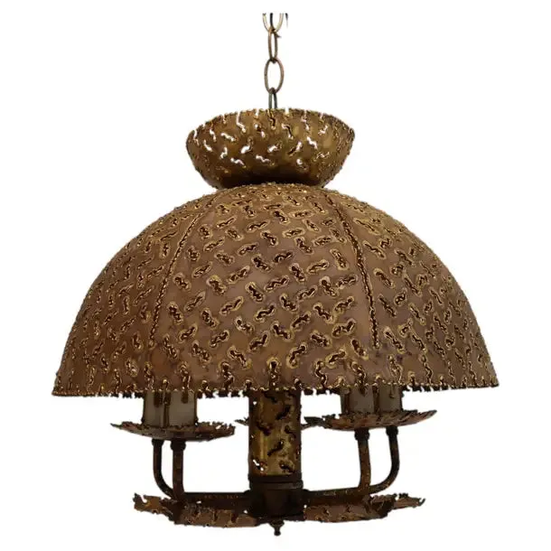 Elegant small brutalist light design by Tom Green for Feldman