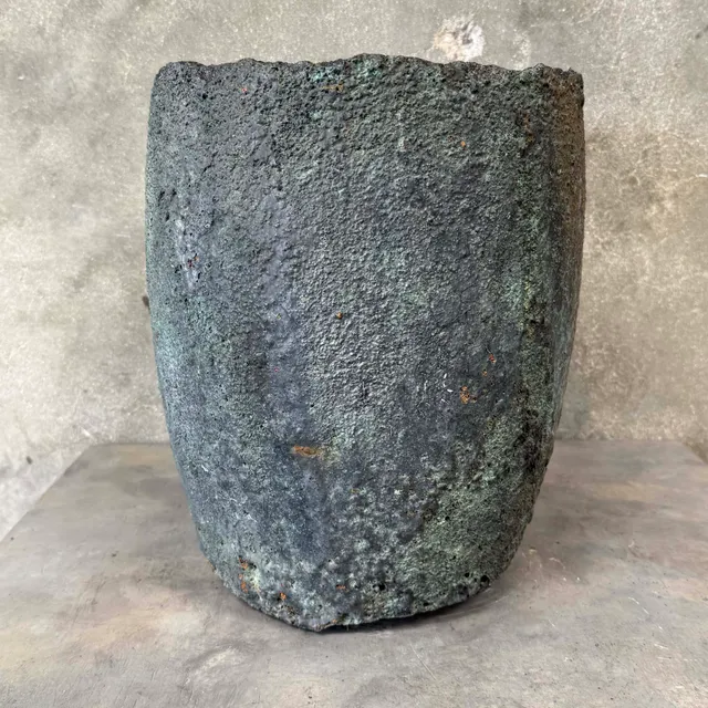 19th Century Ceramic Crucible