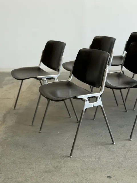 1970s Giancarlo Piretti for Castelli Chairs - Priced Per Chair