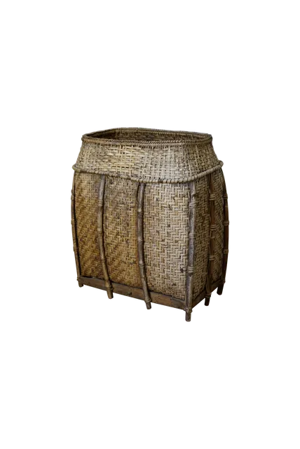 Handwoven Pack Basket, c. 1900s