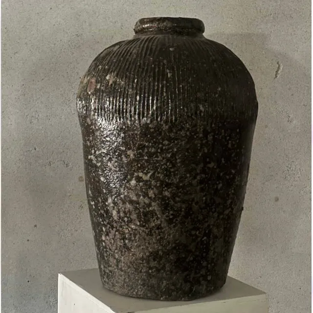 Black and Brown Vase