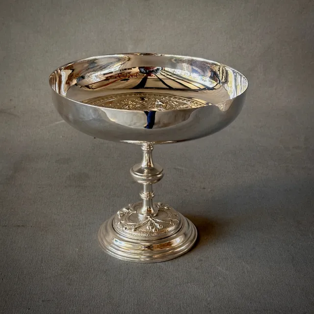 Silver footed bowl