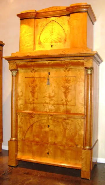 1820's Biedermeier Secretary Cabinet- Stately