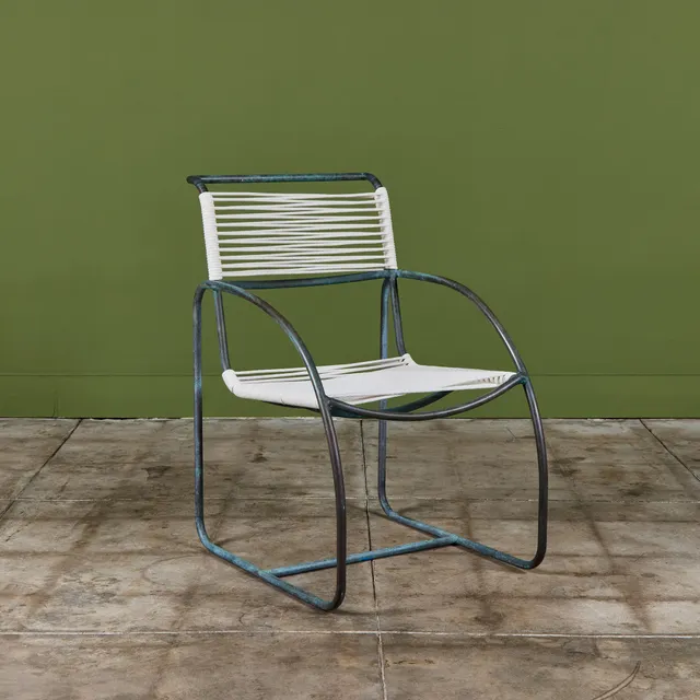Kipp Stewart Bronze Patio Dining Armchair for Terra