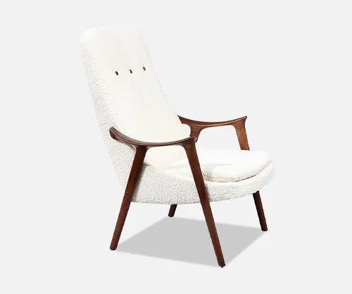 Rolf Rastad & Adolf Relling "Klarinett" Teak Lounge Chair for Møre Lenestolfabrikk