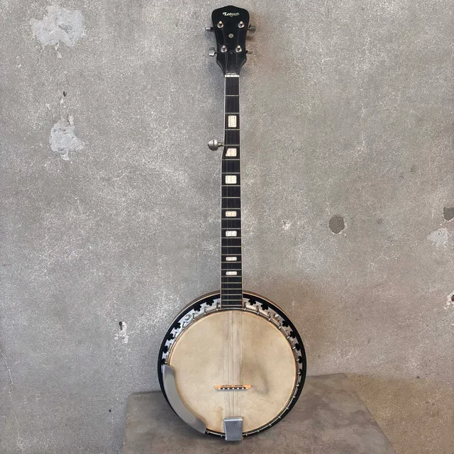 Vintage 1970's Lotus 5-String Resonator Banjo