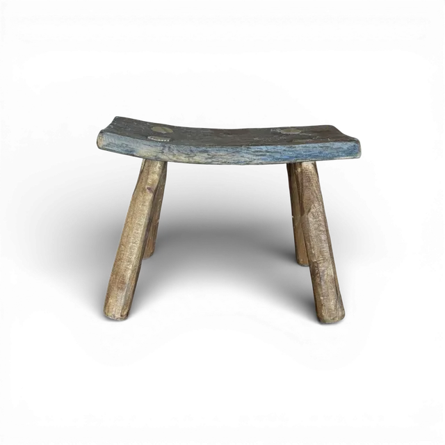 Vintage Mini Wooden Stool