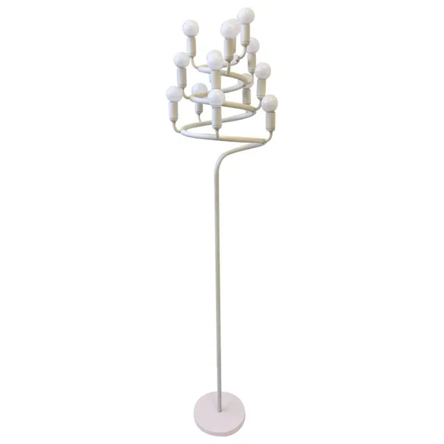 Spiral Candelabra Floor Lamp by Laurel